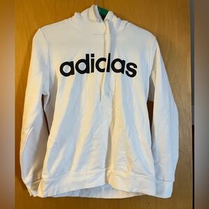White Adidas Sweatshirt